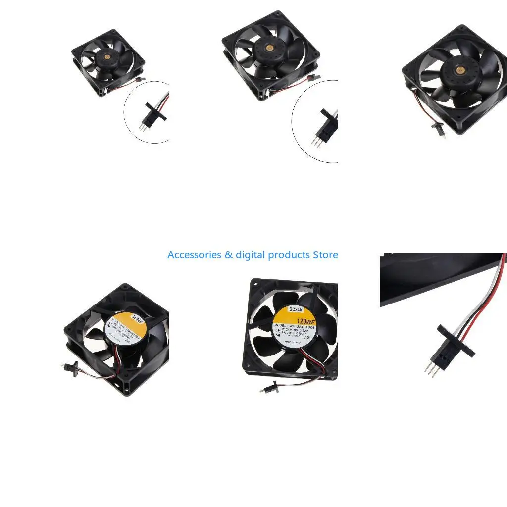 77JD Original FANUC Cooling Fan 24V 0.32A 12cm 12038 Electric Inverter Coolerfor SanAce120WF A90L-0001-0509 9WF1224H1D03