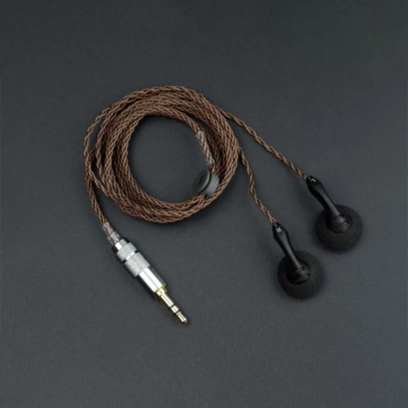 SHOZY BK MKII 3.5 ملم صوت / 4.4 ملم متوازن اوديوفيلي عالي الأداء برأس مسطح سماعة HiFi شاشة موسيقى استوديو DJ Musician