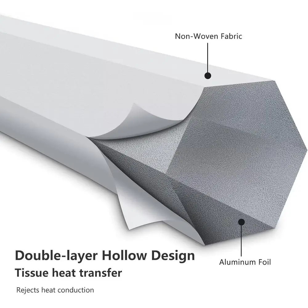 Kabellose Wabentöne, 1,5 Zellen, oben nach unten unten, 35 x 72, weiß, für Schlafzimmer und Kinderzimmer