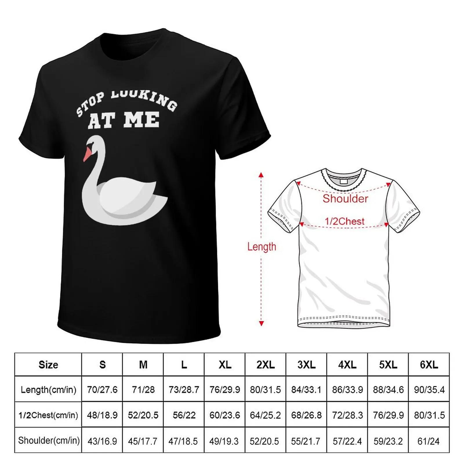 Funny Billy Madison - Stop looking at me swan gift T-Shirt t shirts cotton 100% T-Shirt
