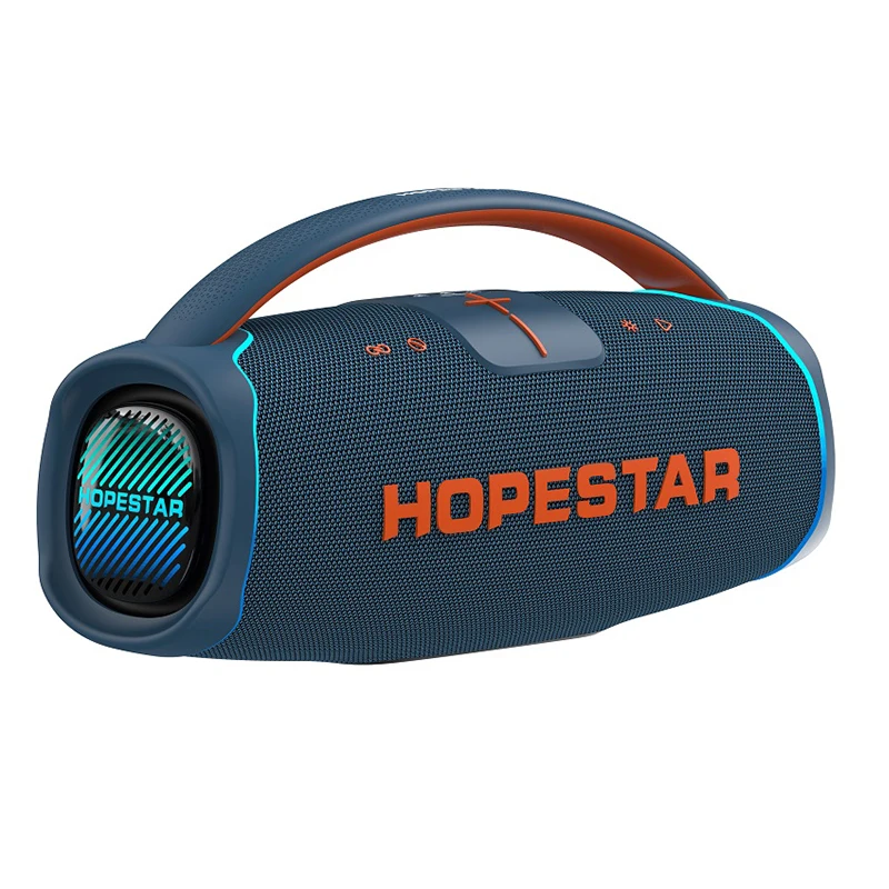 HOPESTAR A65 Wireless Blue Tooth Speaker Portable Microphone  Subwoofer Outdoor Wireless High-power Speaker Boombox