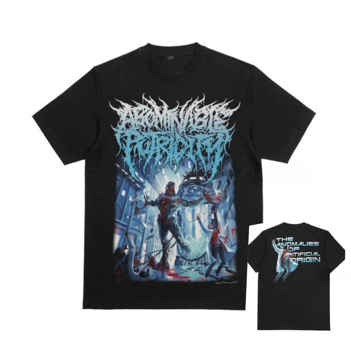 

2026 ABOMINABLE PUTRIDITY Print Suitable for All Seasons Men's and Women's T-shirts Short Sleeves Loose Casual Luxurious