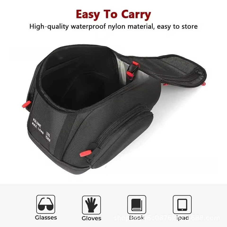 For BMW GS1300 R 1300 GS ADV R1300GS Adventure 2024 2025  Fuel Tank Bag Luggage Storage Bag Black Kit Motorcycle Accessories