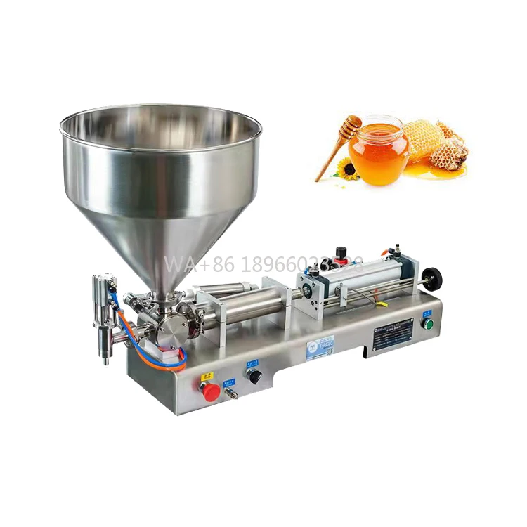 

Semi Automatic Single Head Stick Cream Yogurt Jam Honey Filling Machine