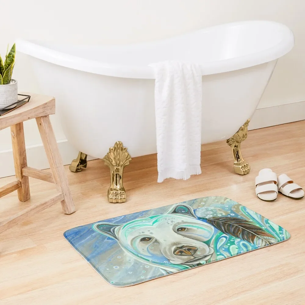 

Spirit Bear Bath Mat Absorbent Bathroom Kit Bathroom Mat