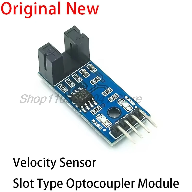 5PCS Photoelectric Beam Speed Sensor Module 3.3V-5V Slot-Type Optocoupler Tacho-Generator Counter For Arduino/51/AVR/PIC Diy Kit