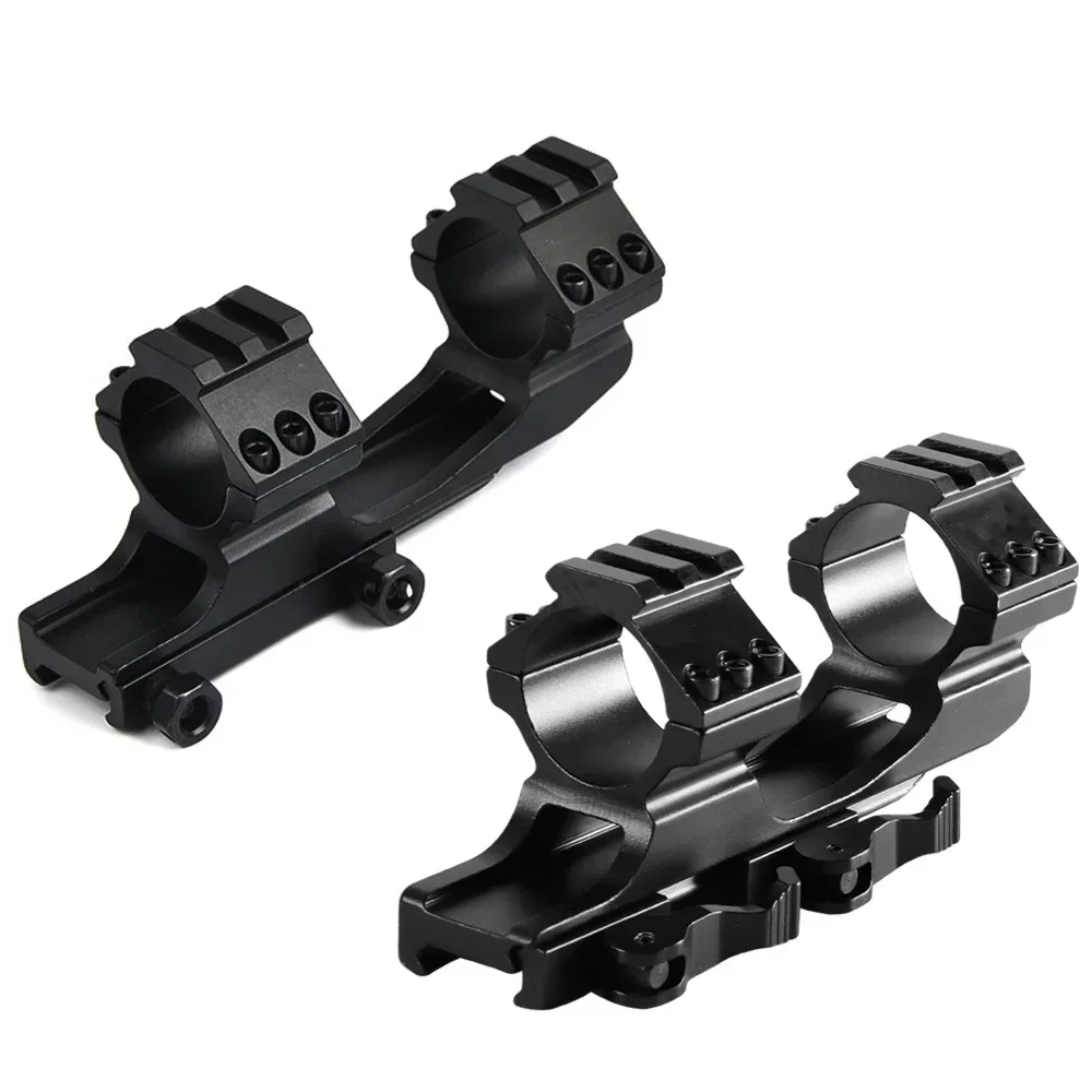 25.4mm 30mm Scope Ring Mount Quick Release One Piece Rifle Scope Sight Mount Adapter 1