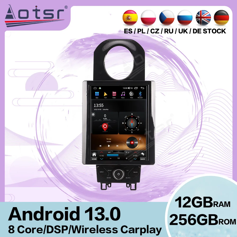 

Vertical Screen Automotive Multimedia Android For McLaren 12C/625S/650S/675S 2011~2018 CAR GPS Navigation Stereo Radio Head Unit