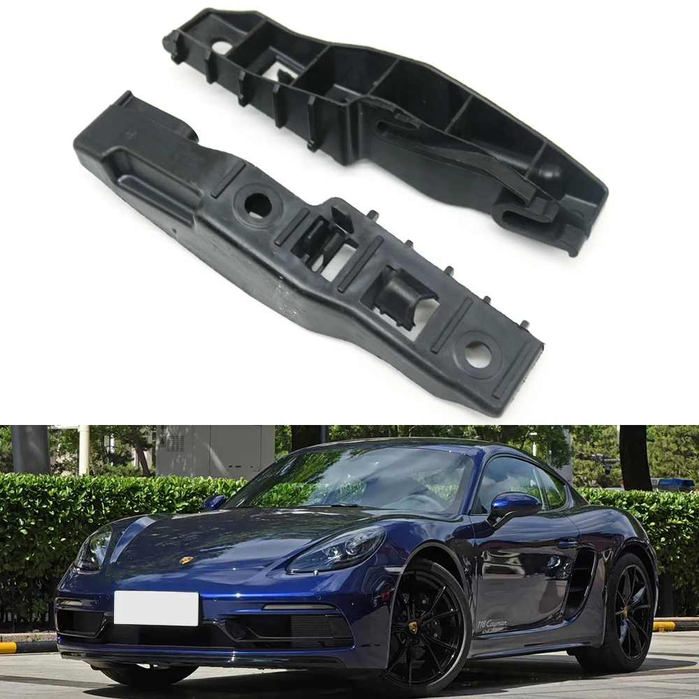 

Кронштейн-держатель крепления переднего бампера для Porsche 718 Cayman Boxster 982 2017-2026 Spyder 982 2019-2026 GT4