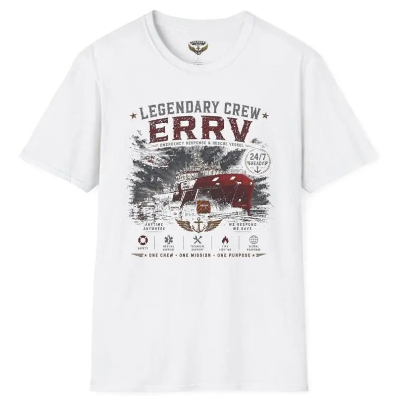 Legendary Crew ERRV Emergency Response Rescue Vessel T-Shirt
