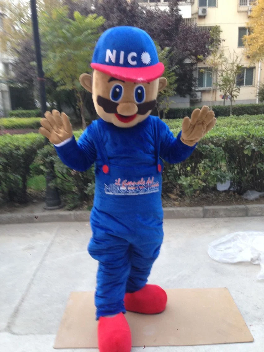 nic old man mascot costume custom fancy costume anime cosplay kit mascotte theme fancy dress cartoon character carnival costume