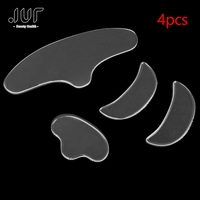 4/3Pcs/Set Reusable Face Lifting Silicone Overnight Invisible Remove Lines Anti Wrinkle Eye Face Pad Facial Beauty Tool