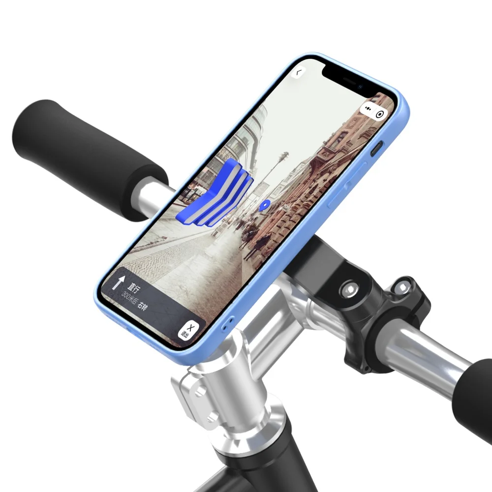 Magnetischer Telefonhalter für Fahrrad, Mountainbike, Telefonhalterung, Ständer, Motorrad, Roller, Lenkerhalterung, Schnellverschluss, Lösen Sie Ihre Hände frei – Detail 9