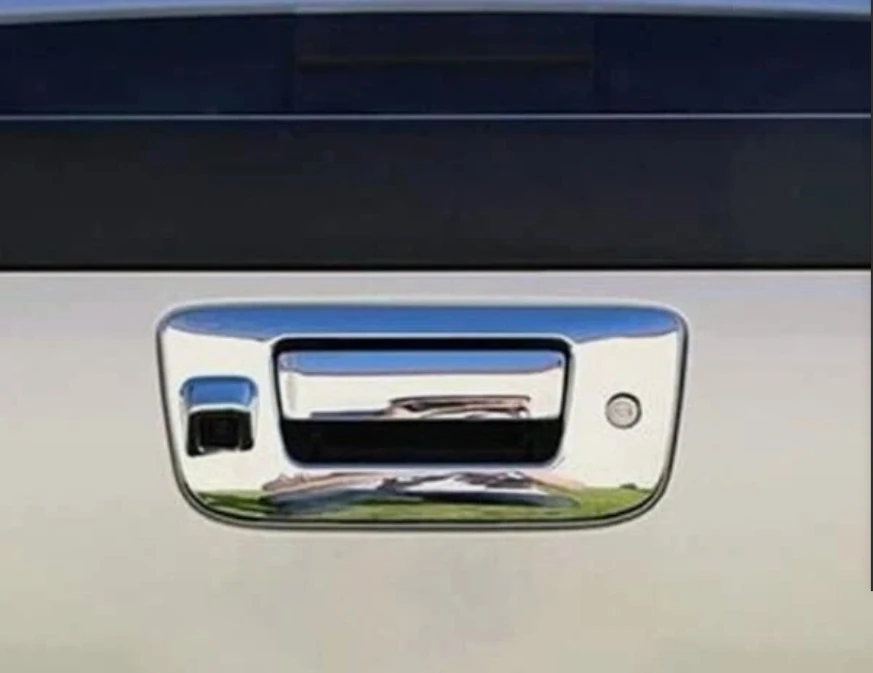 

Хромированная крышка ручки багажника для Chevy Silverado 2007-13 с кулачковым отверстием