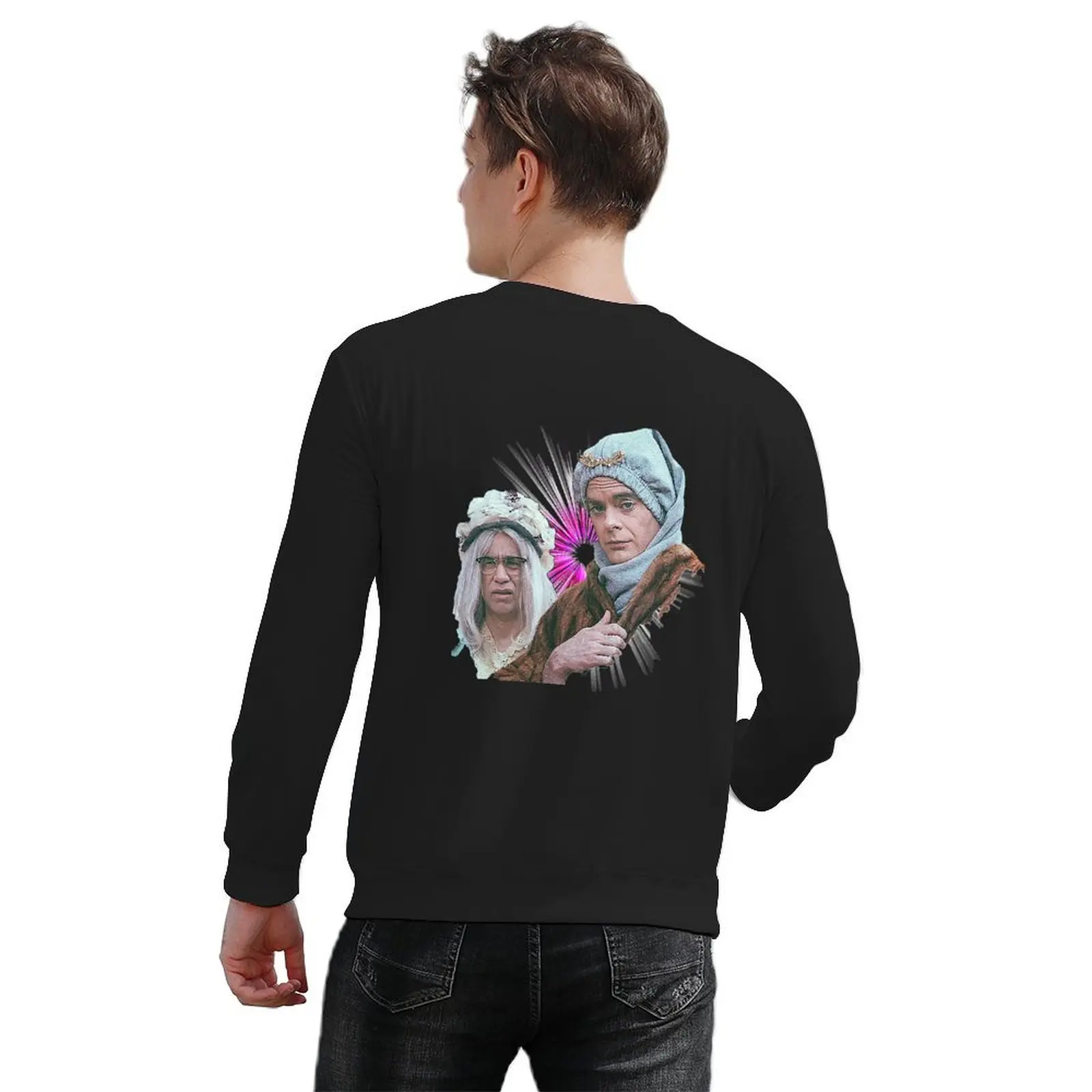 وثائقي الآن! ساندي باسيج ثلاثي مزيج البلوز الرجال العرق تي شيرت الجرافيك تي شيرت الرجال ملابس رجالية الشتاء رجل البلوز