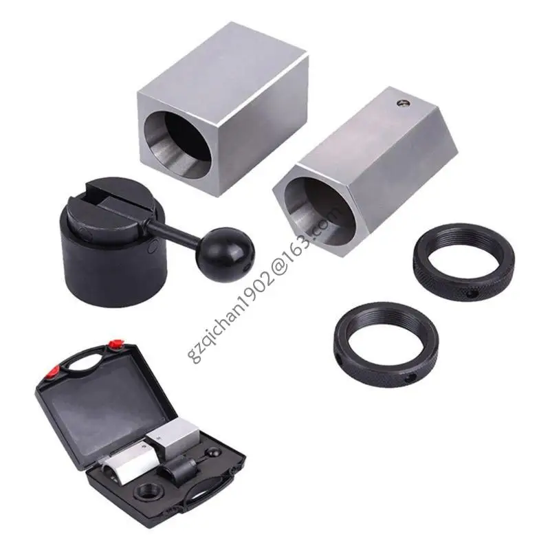 X7AB 5C Hexagonal Square Chuck Block Chuck Fixture Clamping Workpiece For Quick Mount Drilling Milling Machine