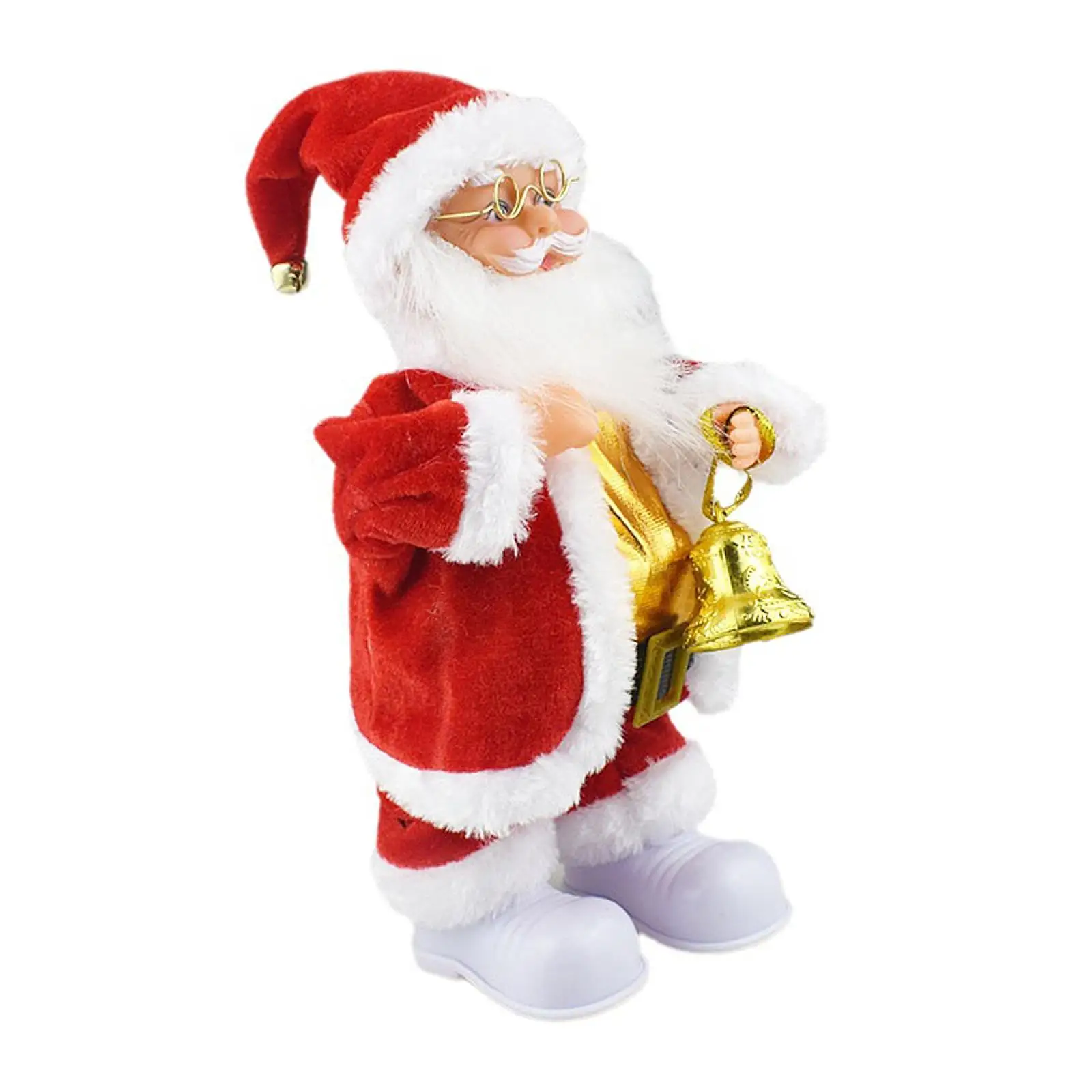 Babbo Natale elettrico, bambola di Babbo Natale di Natale, regalo di Natale, decorazione natalizia per interni