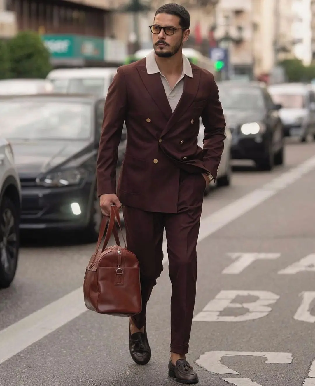 Blazer de doble botonadura para hombre, traje de novio y café con solapa de pico, chaqueta entallada para fiesta de graduación, 2 piezas