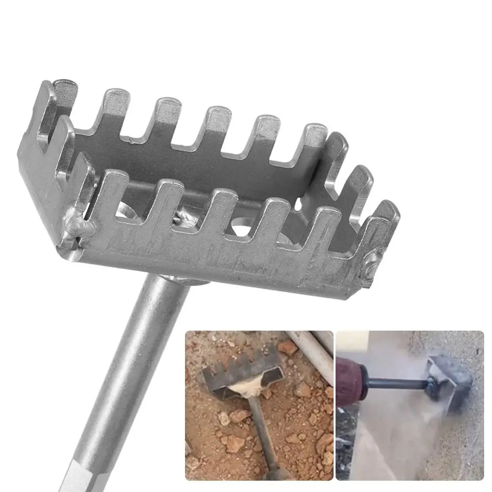 

Portable Square Hole Punch Multi-function Rectangle Slot Tool Square Hole Punch Drill Square Hole Socket Sloter