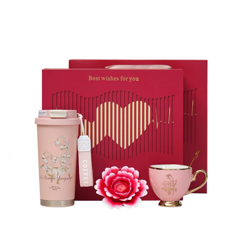 

Mother's Day gift for mother's birthday, high-end and practical souvenir, thermos cup 2025 new model