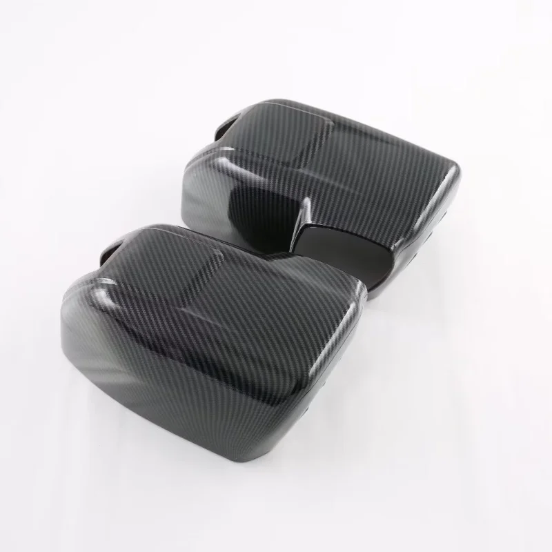 For Ssangyong Torres 2022 2023 ABS Carbon Fiber Styling Door Mirror Overlay Styling Rearview Mirror Cover Trim Car Accessories