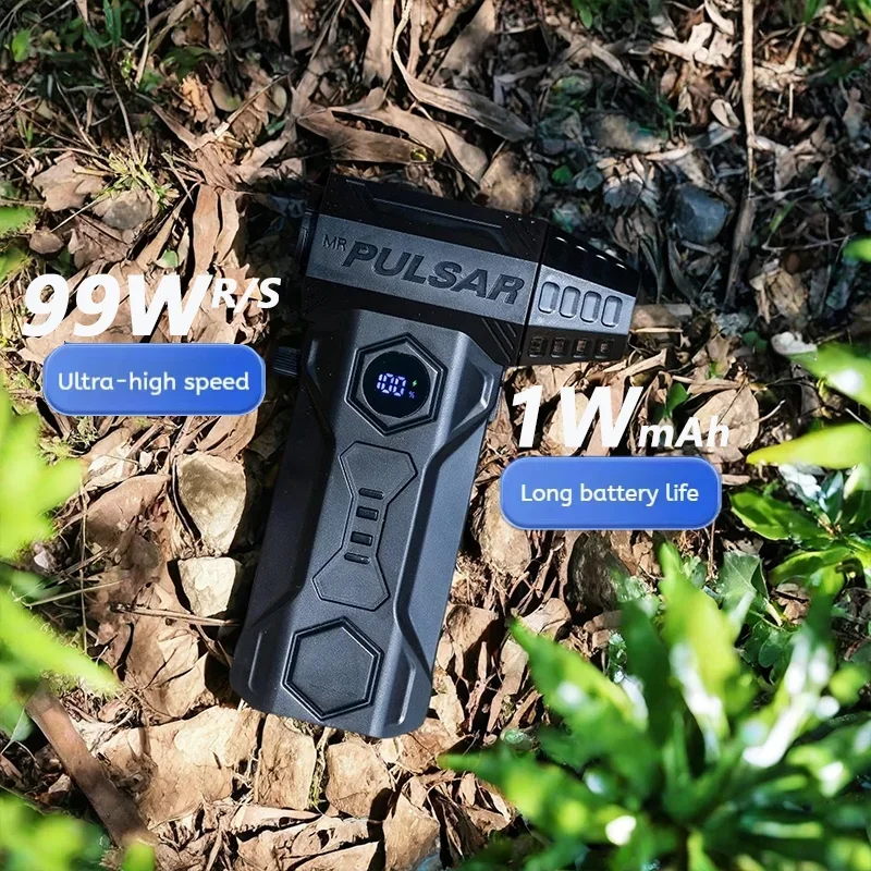 

X11Pro Turbo Jet Blower 1000000 об/мин Бесщеточный двигатель Мощный воздуходувка Скорость ветра 75 м/с 10000 мАч Violent Turbo Fan Вакуумный комплект