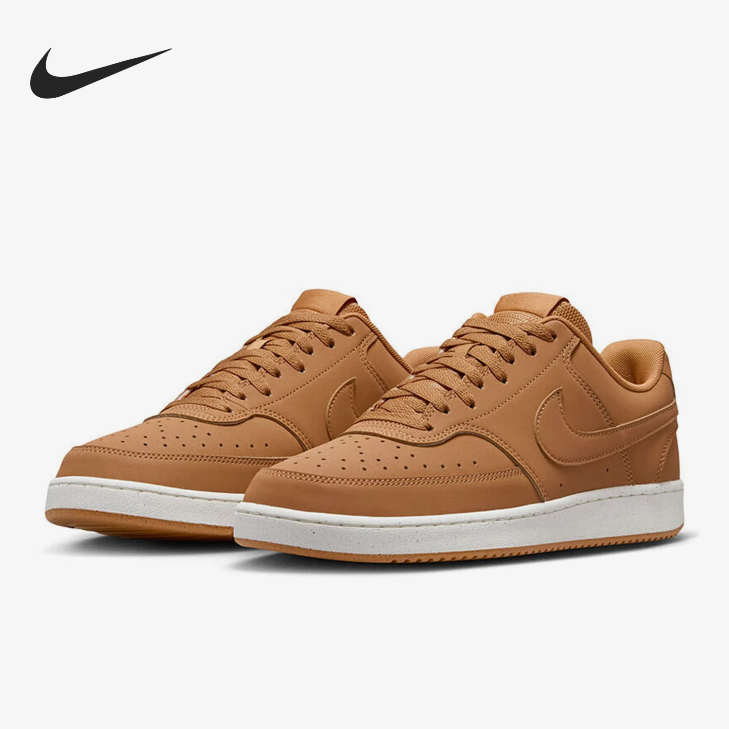 

Официальные мужские классические кроссовки Nike Authentic Court Vision Low в стиле ретро HJ4031-200, нескользящая прочная уличная повседневная обувь на тонкой подошве