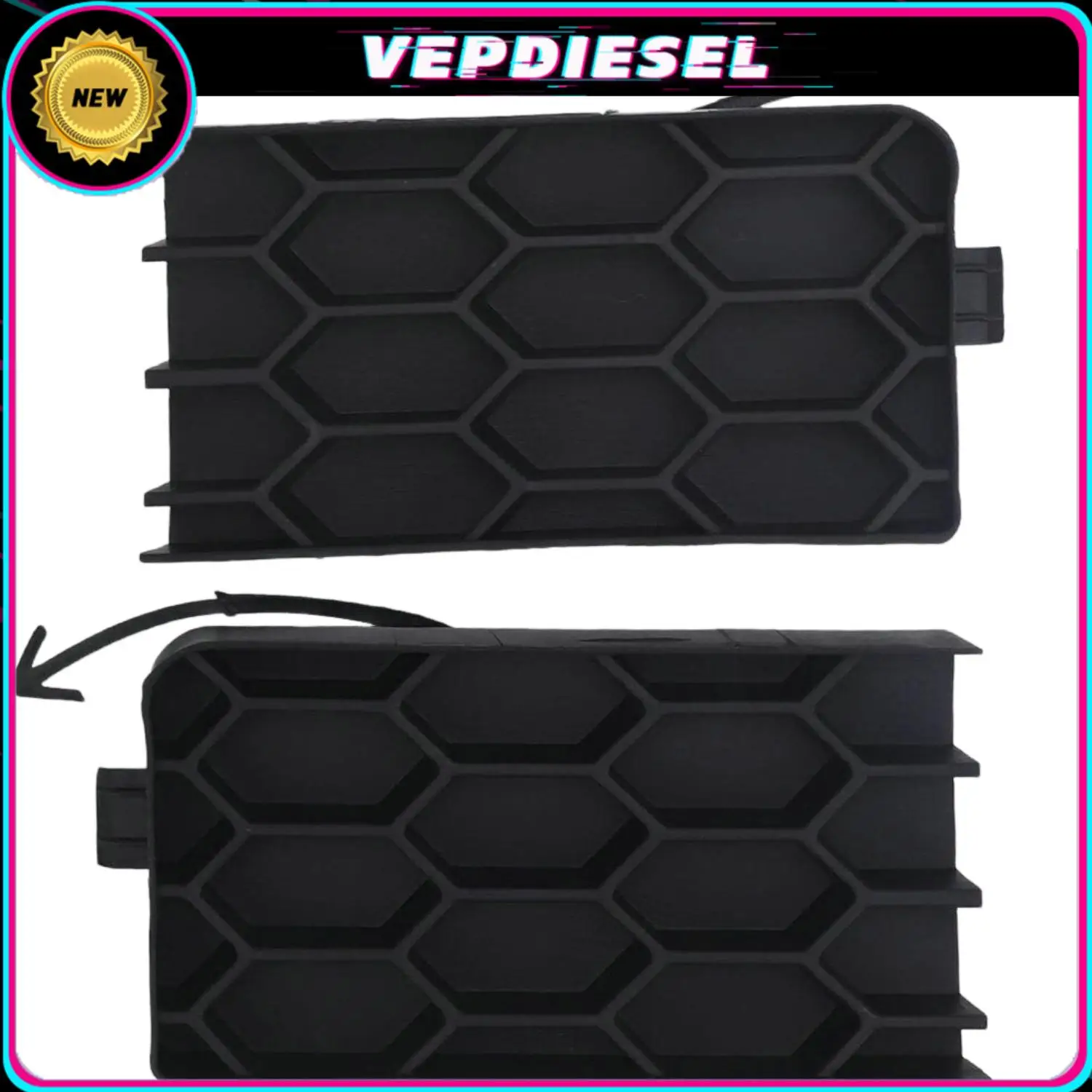 

1Pair Front Bumper Grille Filler FOR Scion xB 2004-2006 Bumper Cover Car Accessories