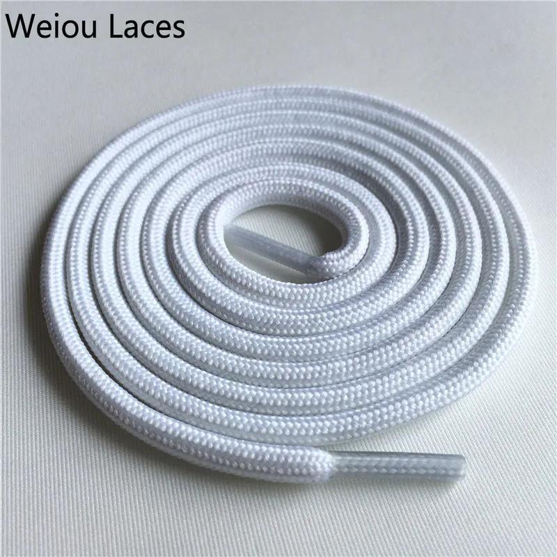 Weiou في الهواء الطلق 4.5 مللي متر المشي التمهيد الأربطة حبل من البوليستر جلد رياضة الجري Shoestring اللون رباط الحذاء ل حذاء كرة السلة حذاء رياضة