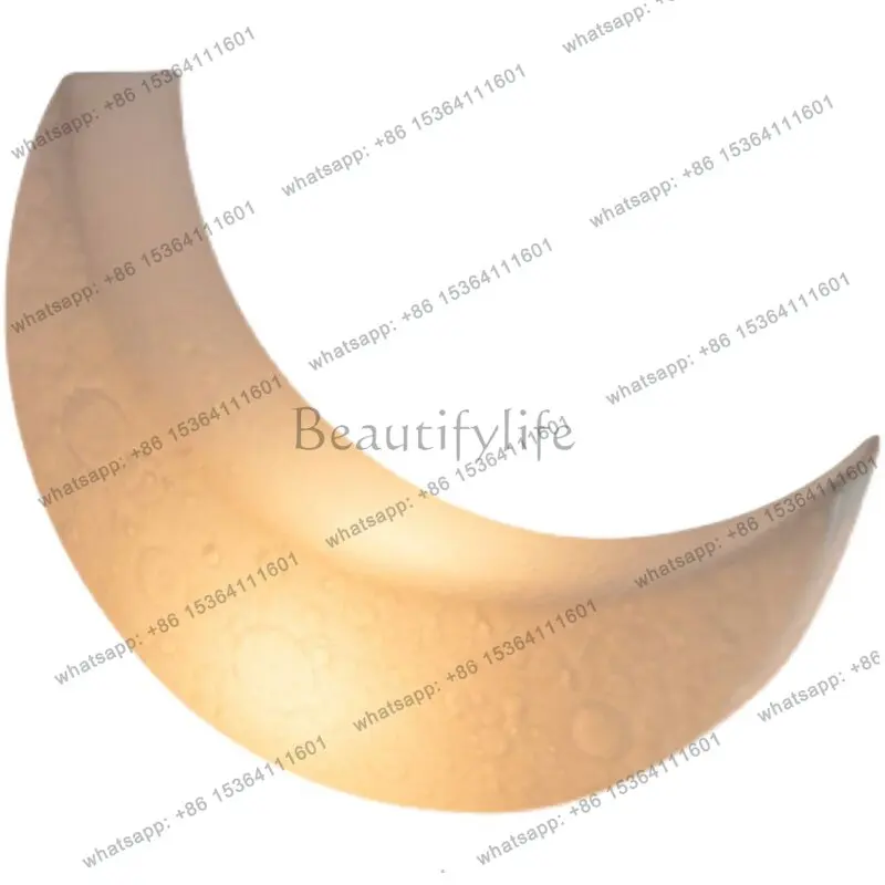 Waterproof lawn villa living room bedroom moon landing fashion art courtyard landscape crescent ornament