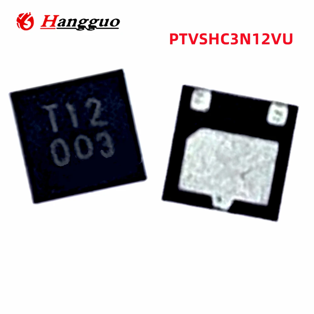 50pcs/Lot PTVSHC3N12VU mark T12 003 DFN2X2-3L ESD anti-static Diode Best in Quality