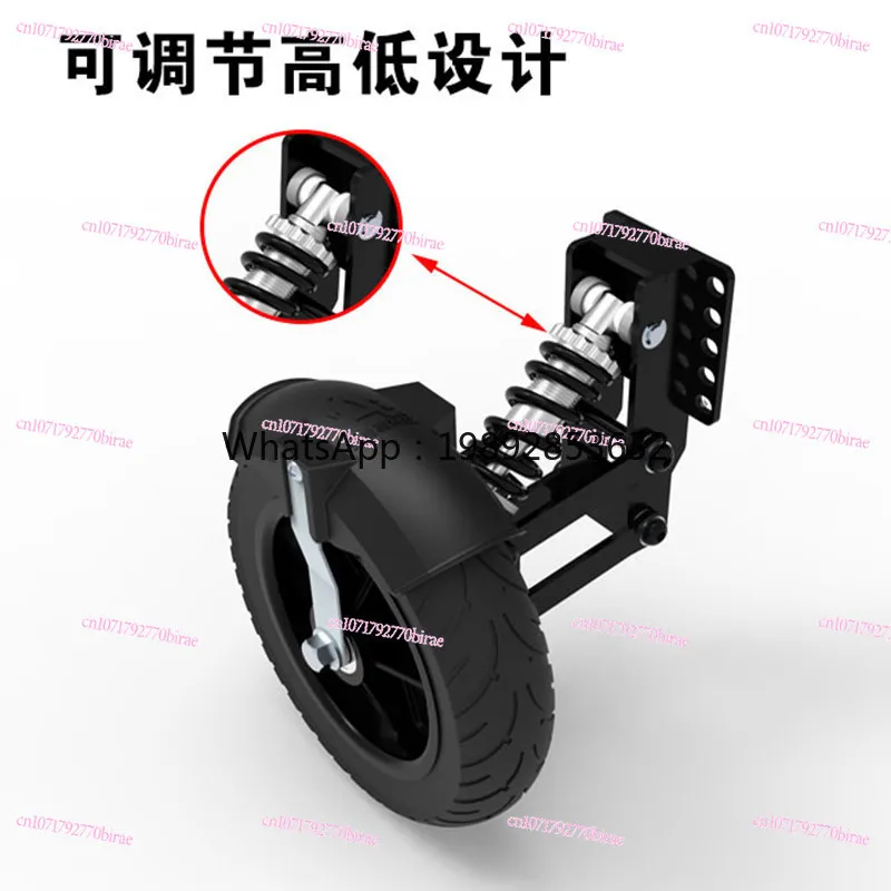 Electric Vehicle Auxiliary Wheel, Battery Car Anti-drop   Bicycle with Balance  Adult Novice Cycling Anti-skid