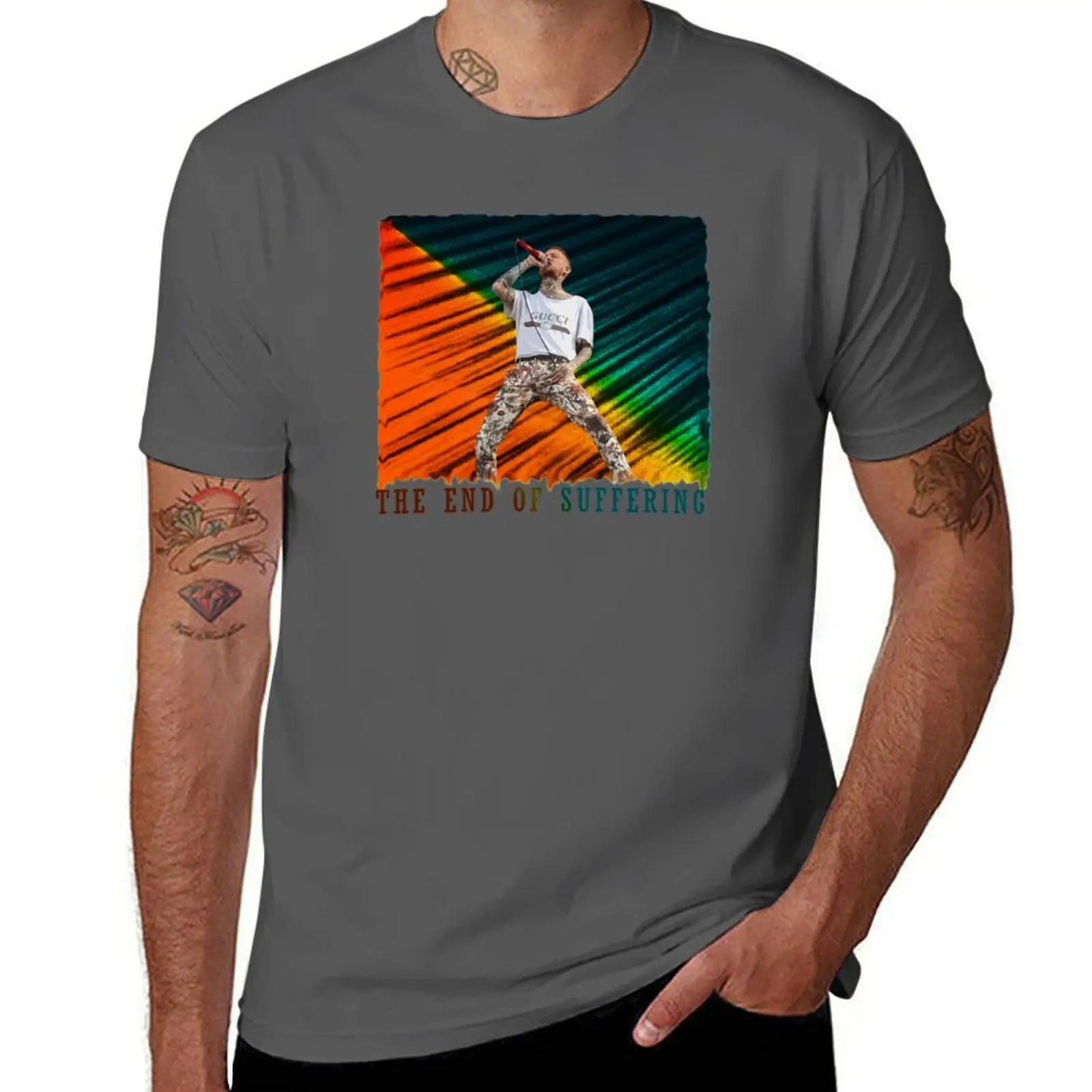 

FRANK CARTER- THE END OF SUFFERING T-Shirt Work Short Sleeve Cotton Top