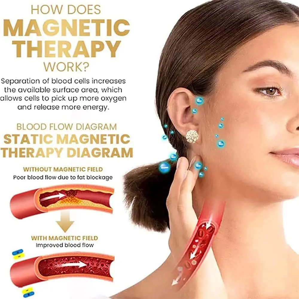 Dorina Earacupressure Magnetherapy Detoxi Earrings Ear Acupressure Magnetherapy Dorina Earrings Magnet Lymphatic Acupressure