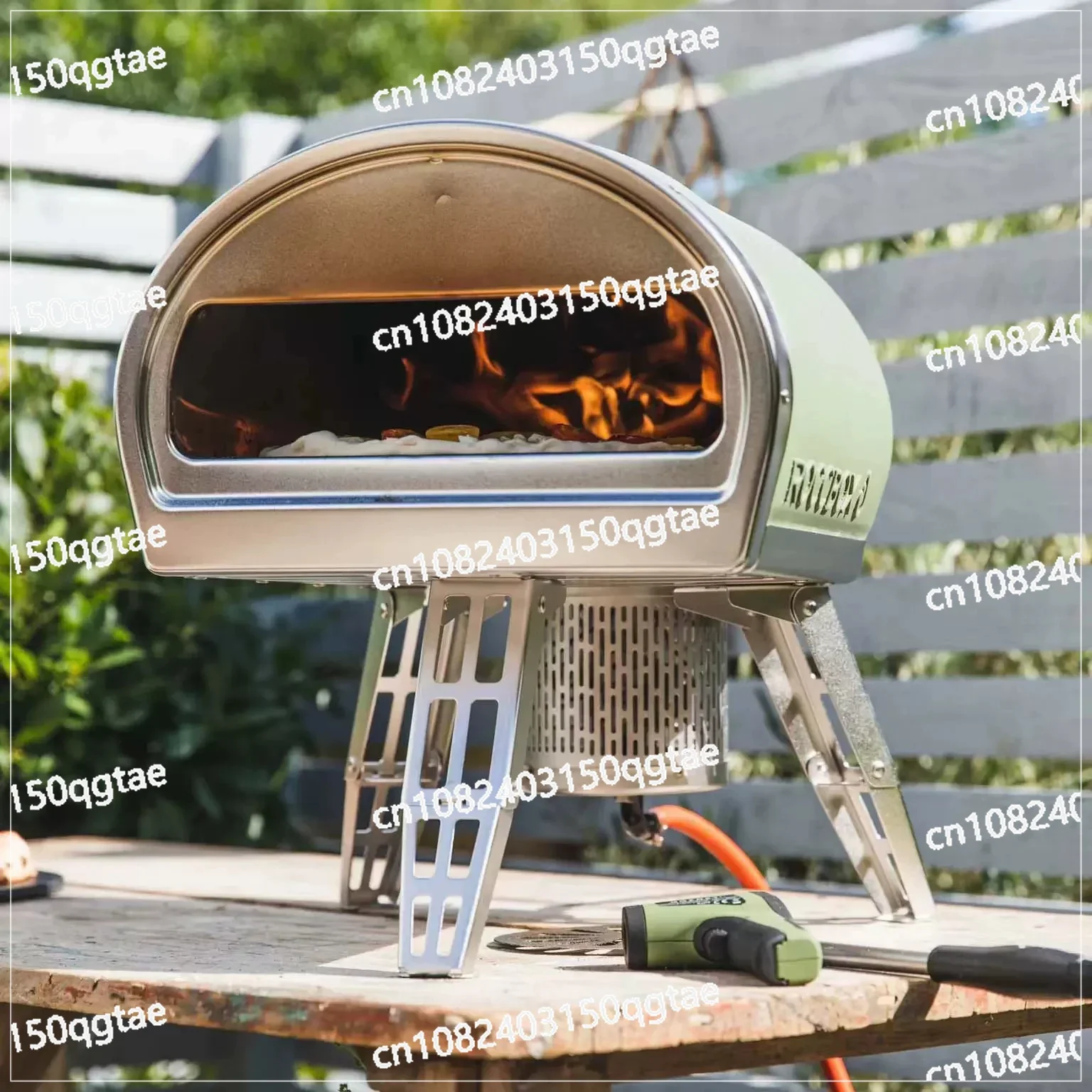 Pizza Stove | Portable Outdoor Oven | Gas, Fire, and Stone Outdoor Pizza Stove Food Processing Machine