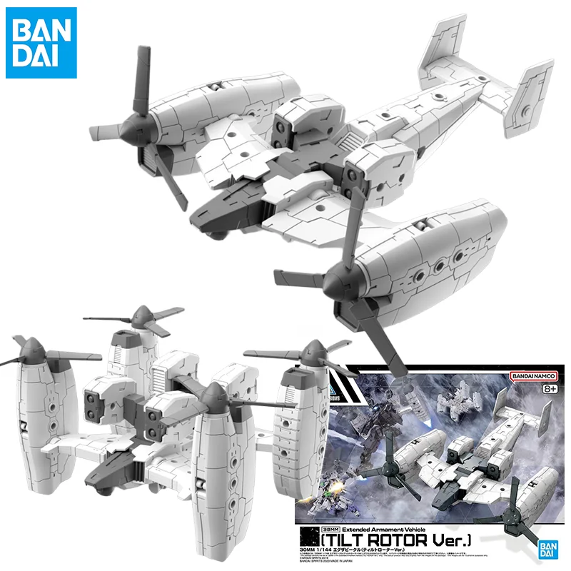 

Bandai Original 30MM Anime 1/144 TILT ROTOR VER. Action Figure Assembly Model Toys Collectible Model Ornament Gifts for Children