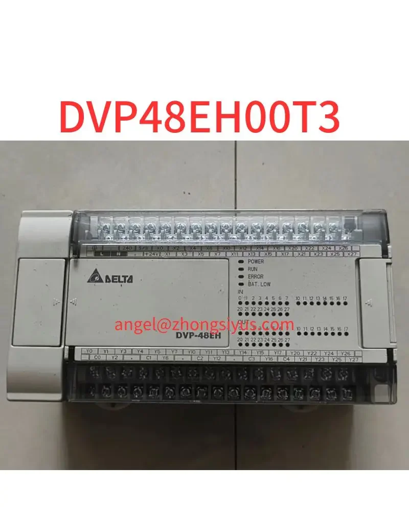 

Used DVP48EH00T3 PLC controller