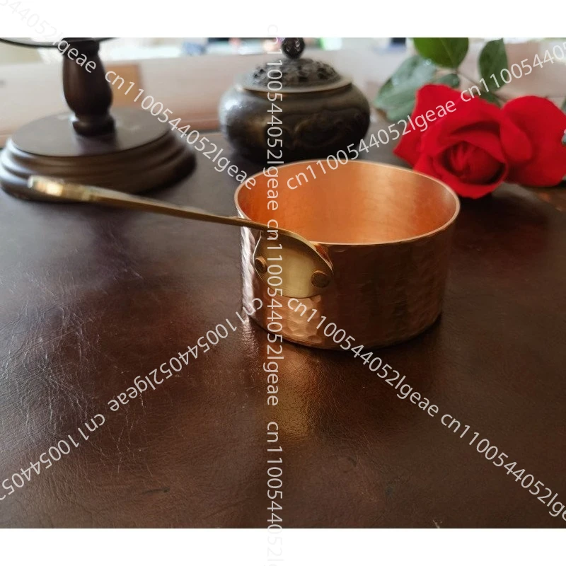Pure Copper Sauce Pan, Western Cuisine Sauce Pan, Butter and Chocolate Pan