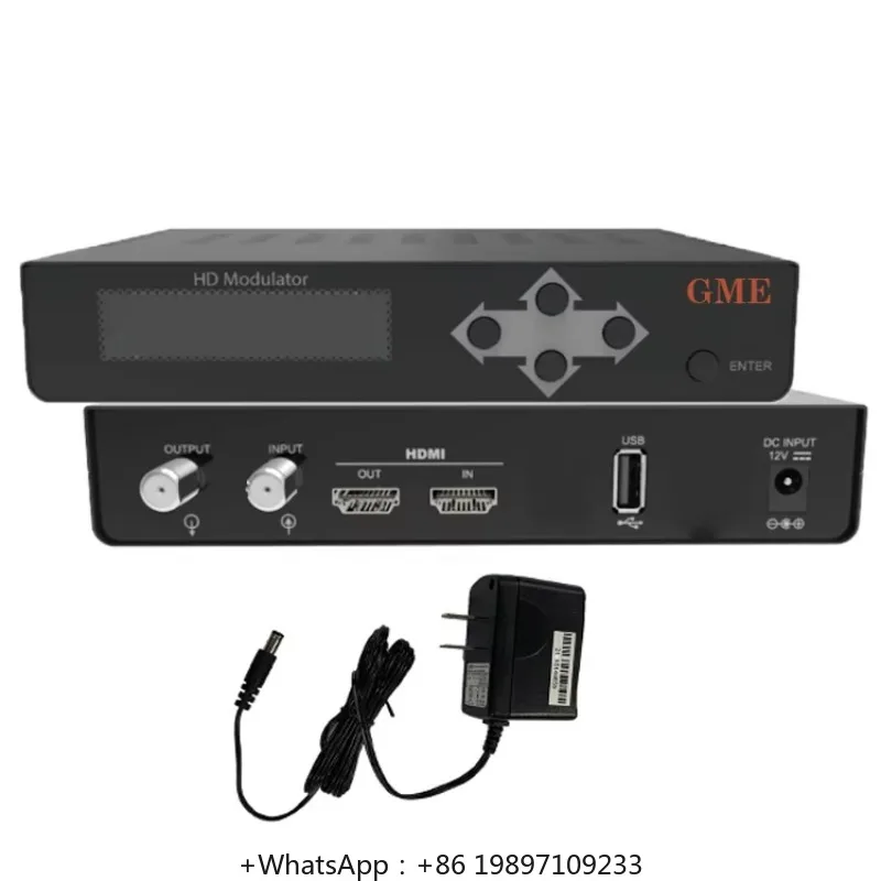 

Manufacturer Wholesale 1CH Digital Encoder HDMI To Rf Coax Full HD ISDB-T Modulator
