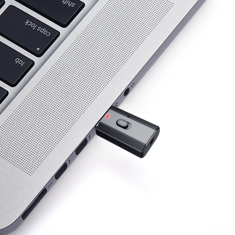 5.0 Bluetooth Adapter USB Wireless Bluetooth Transmitter Receiver Music Audio for PC TV Car Hands-free 3.5mm AUX Adapter