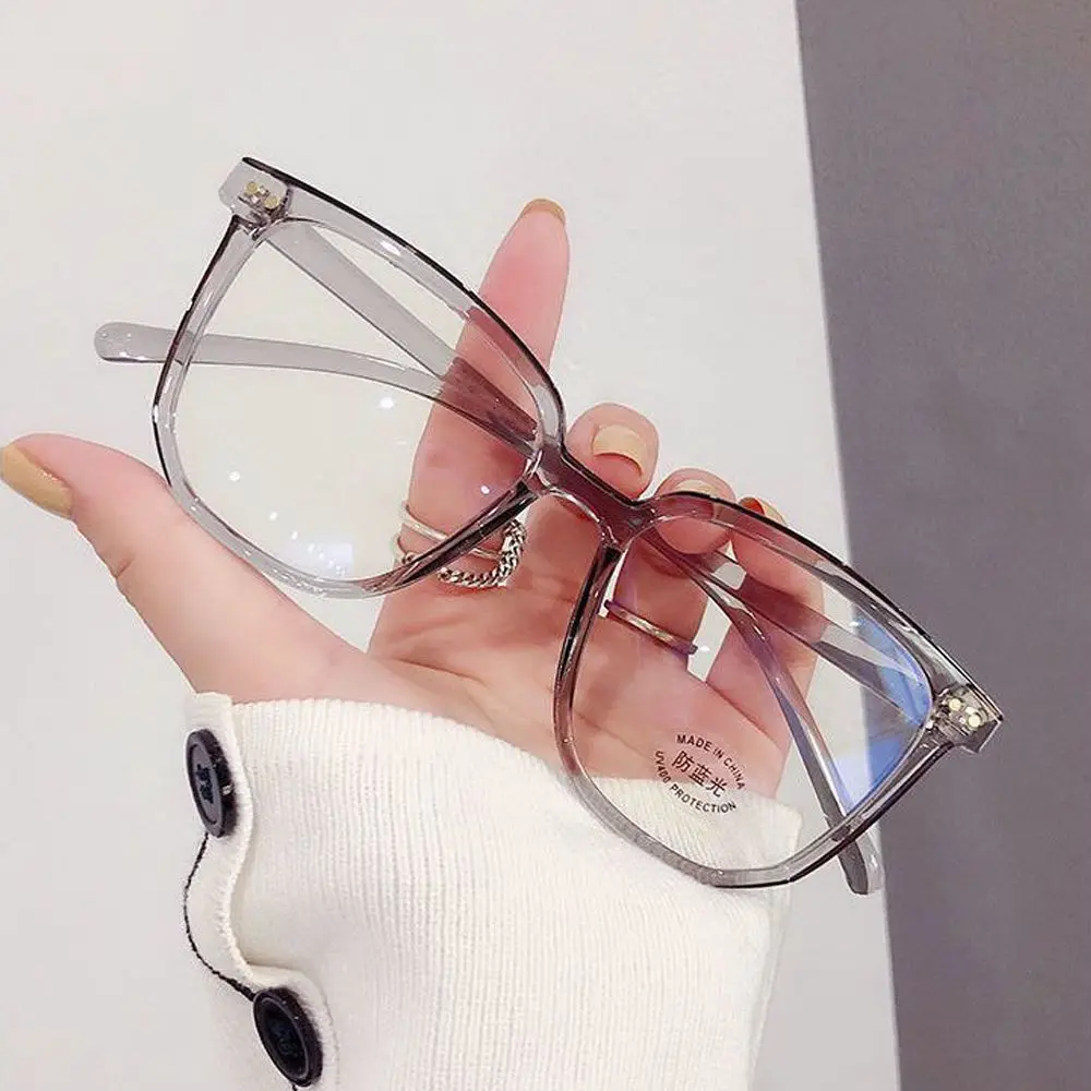 Vintage Portable Eye Protection Computer Goggles Anti-Blue Light Glasses Eyeglasses Ultra Light Frame