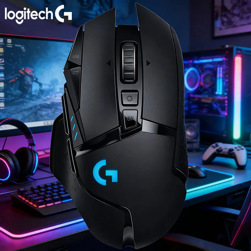 Logitech G502/G502HERO/PRO X SUPERLIGHT 2SE/PRO X SUPERLIGHT/G402 Lightweight gaming mouse for easy portability when going out.