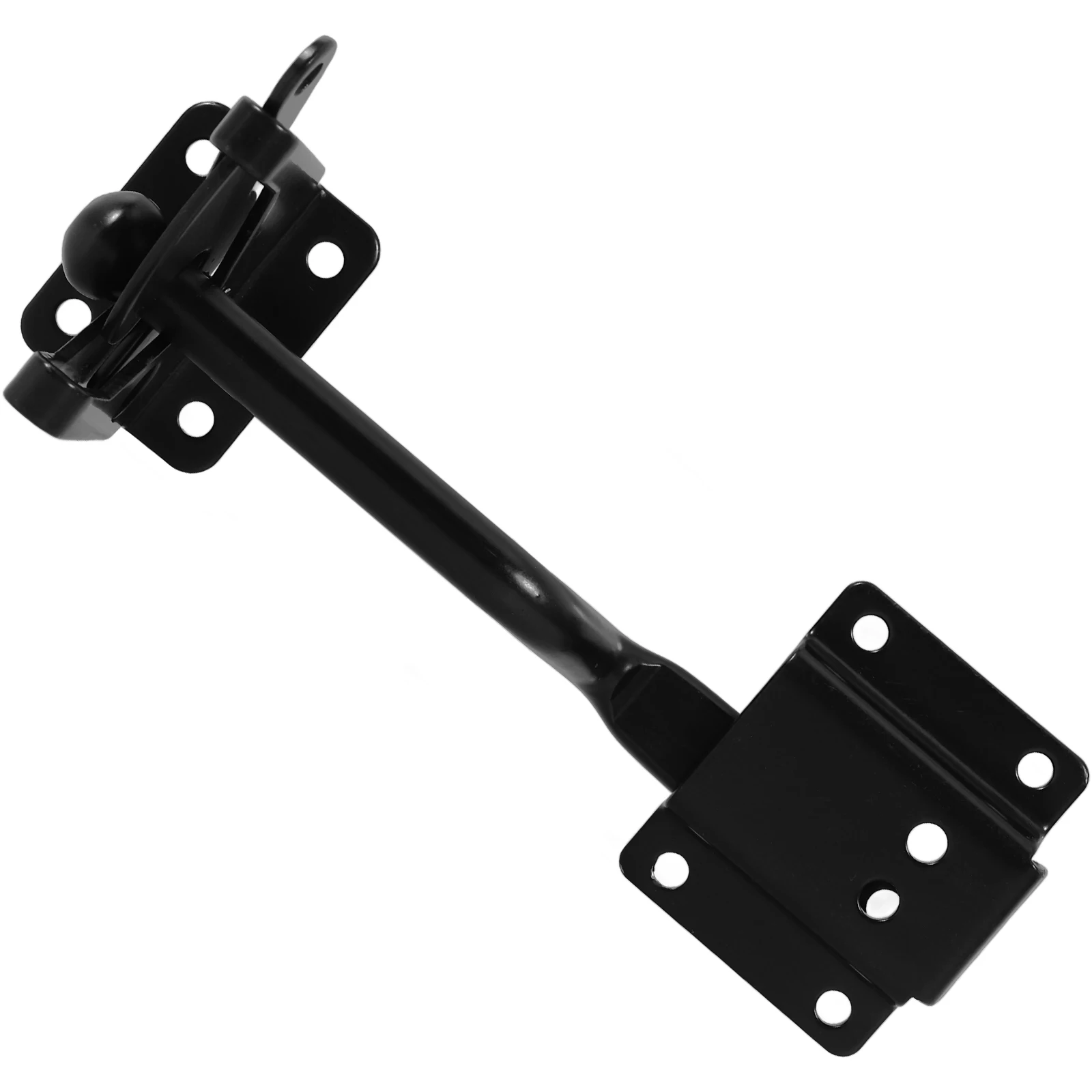 Heavy Duty Self-Locking Galvanized Finish Adjustable Cable Pull Outdoor Pool Garden Flip Metal Barn Fence Hook Lock Door Latch