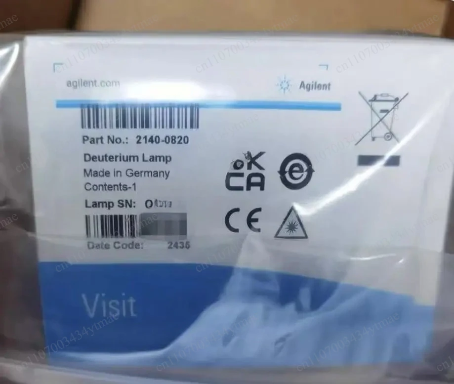 D2 Deuterium Lamp Model 2140-0820 Liquid Chromatography Detector Lamp Compatible 1100 1260 DAD MWD TUV