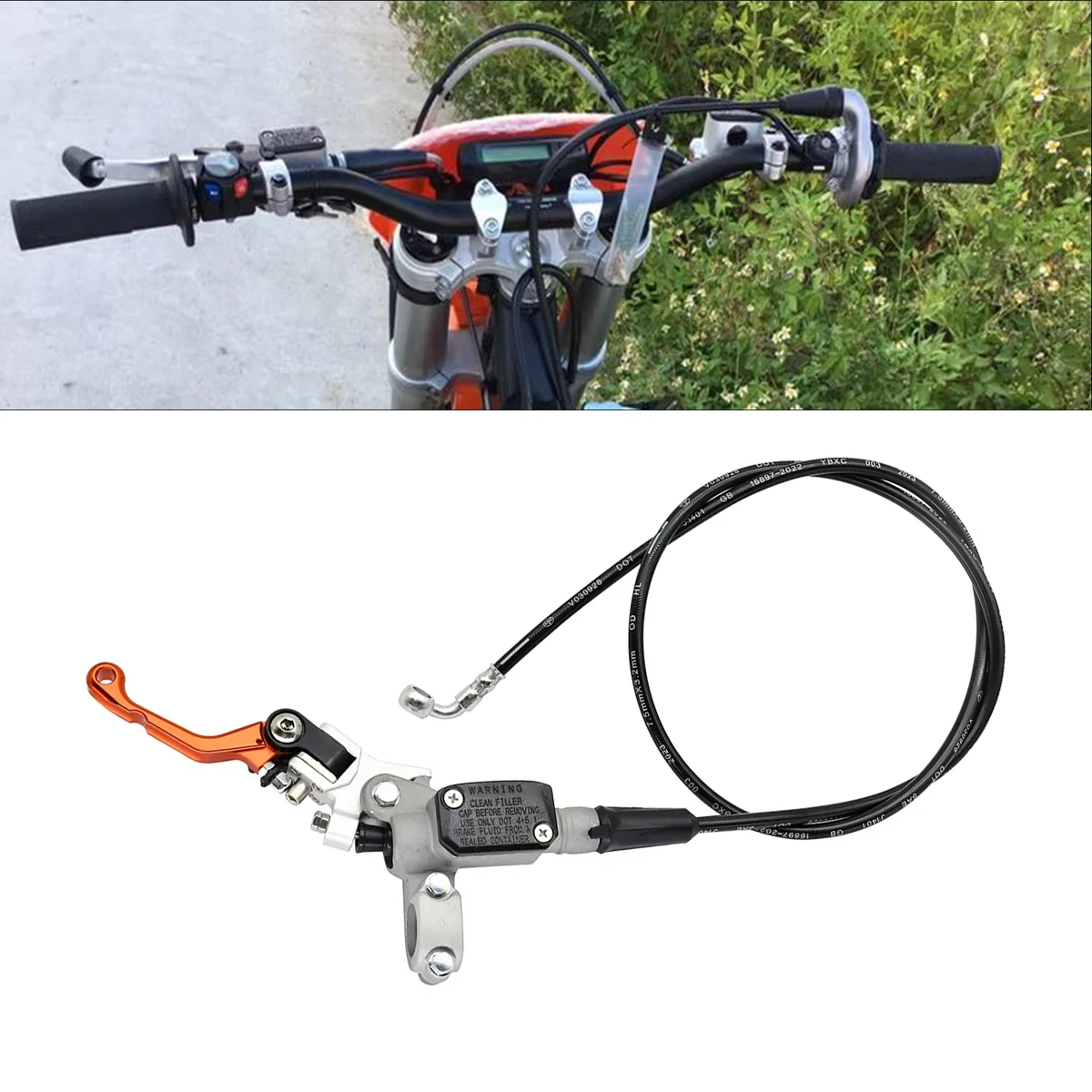 Motocyklowy hydrauliczny przewód olejowy sprzęgła do SX SX-F XC XC-W XCF-W XC-F EXC EXC-F TPI 6Days 125 150 250 350 450