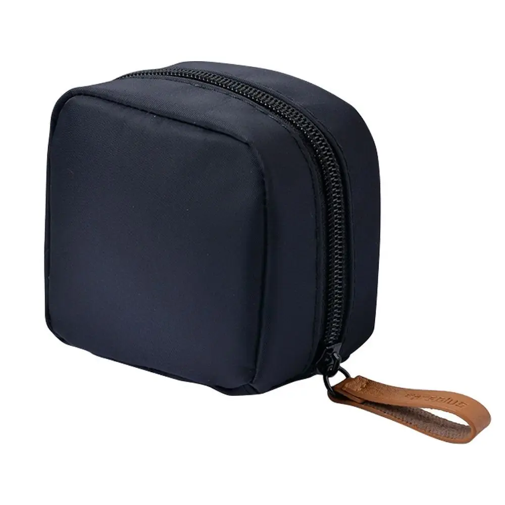 Fashion Multi-Purpose Cosmetic Bag Portable Small Mouth Red Bag Home Storage Change Purse Storage