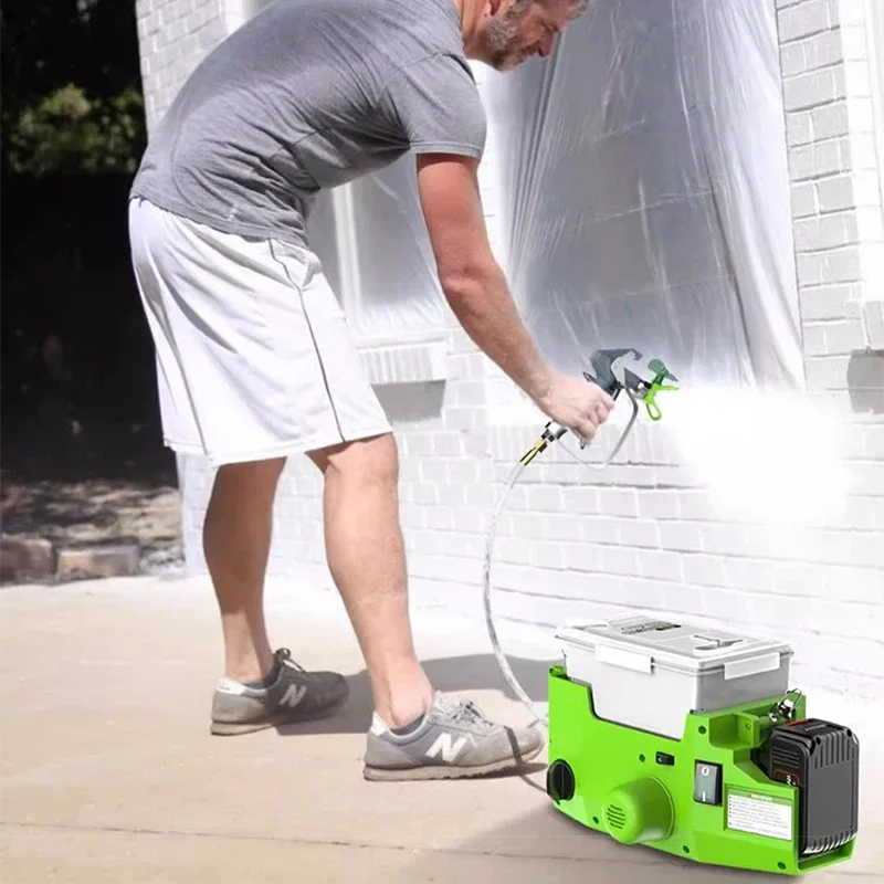 NF Portable Airless Sprayer Lithium-Battery Backpack High-Pressure Sprayer 4.0Ah / 6.0Ah Coating Equipment With Extension Pole