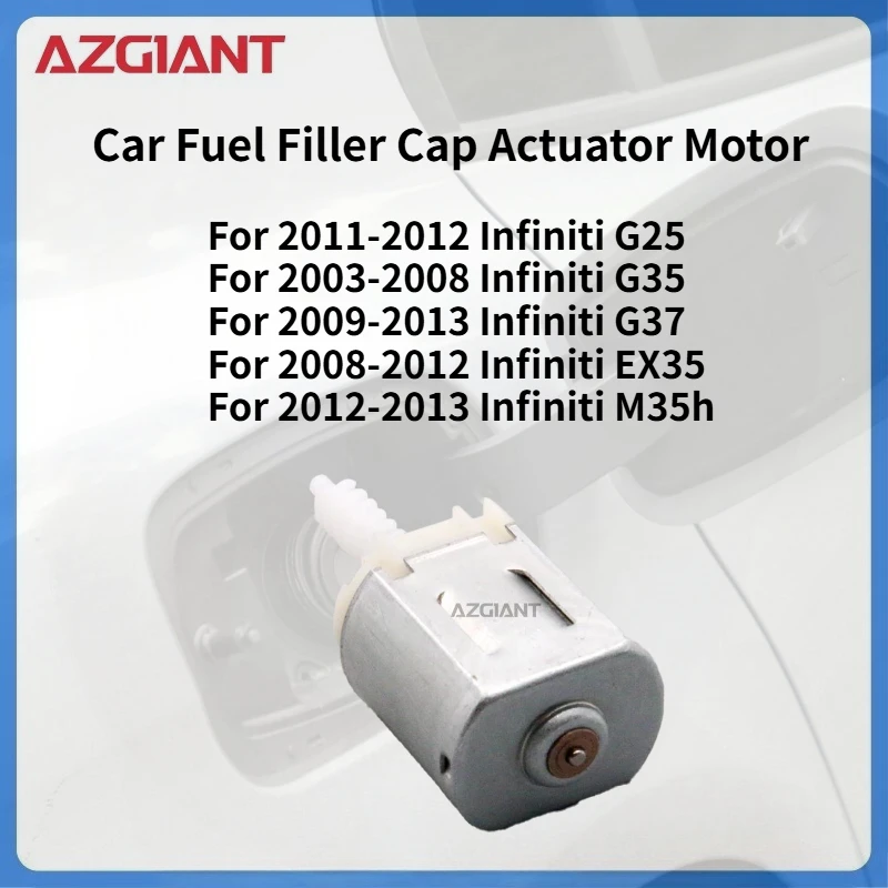 

For Infiniti G25 2011-2012/G35 2003-2008/G37 2009-2013 Car Fuel Filler Flap Open Lock Release Actuator Core Motor New parts