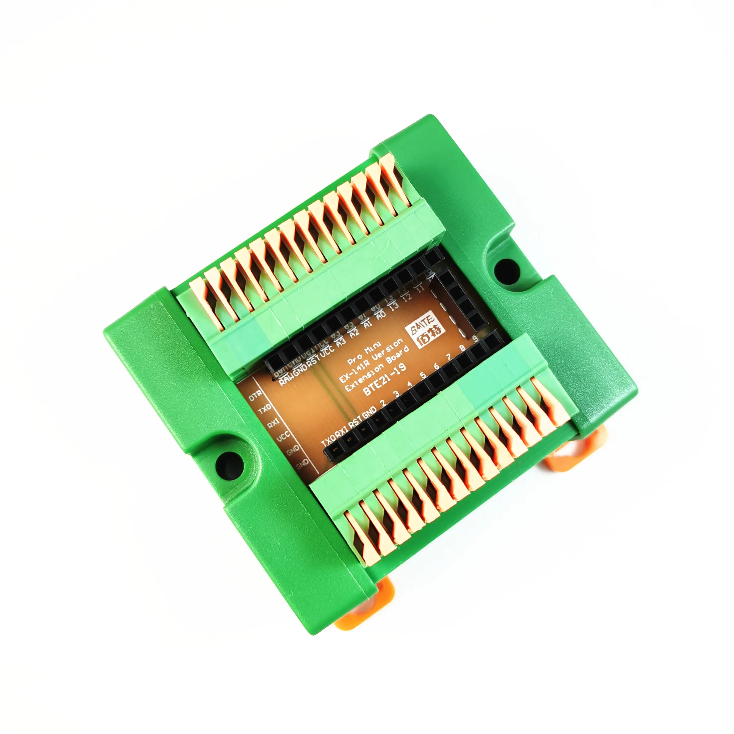 محطة PLC الطرفية Pro Mini ATMega168/328/LGT8F328P-LQFP32 MiniEVB محطة كتلة وحدة التوسع الصناعية إصدار EX-141R