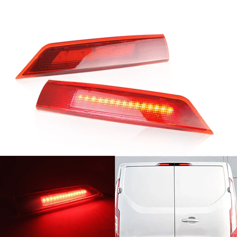 

For 2012-up Ford Transit Tourneo Custom Rear 3rd LED High Level Brake Stop Light GK21-13N408-AB GK21-13N408-BB 2009952 2009953